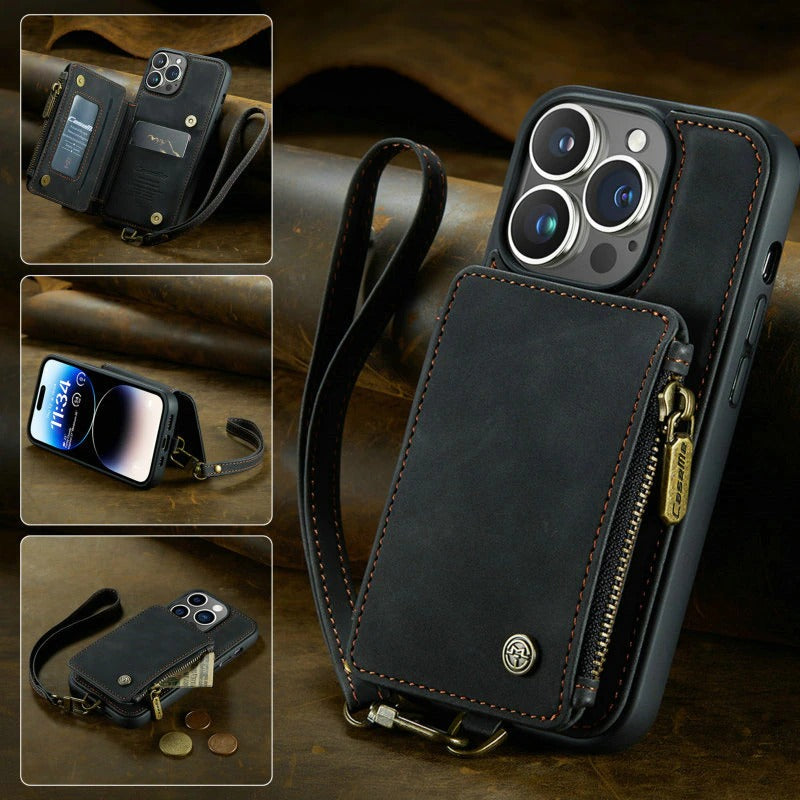 Elevate Your Style and Protection with the Caseme Leather Wallet Covers for Apple iPhone