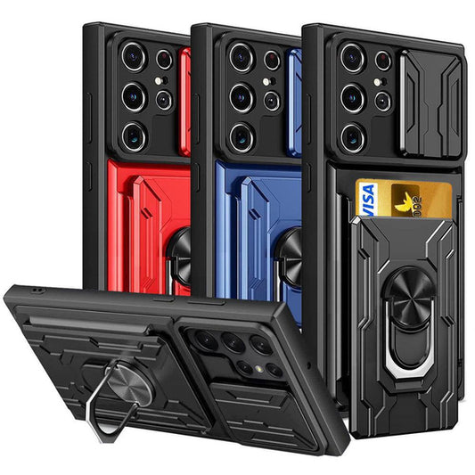 Shock Proof Hybrid Card Slot covers For Samsung Phones