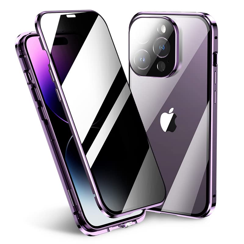 Magnetic Privacy Full-body Case For iPhone And Samsung