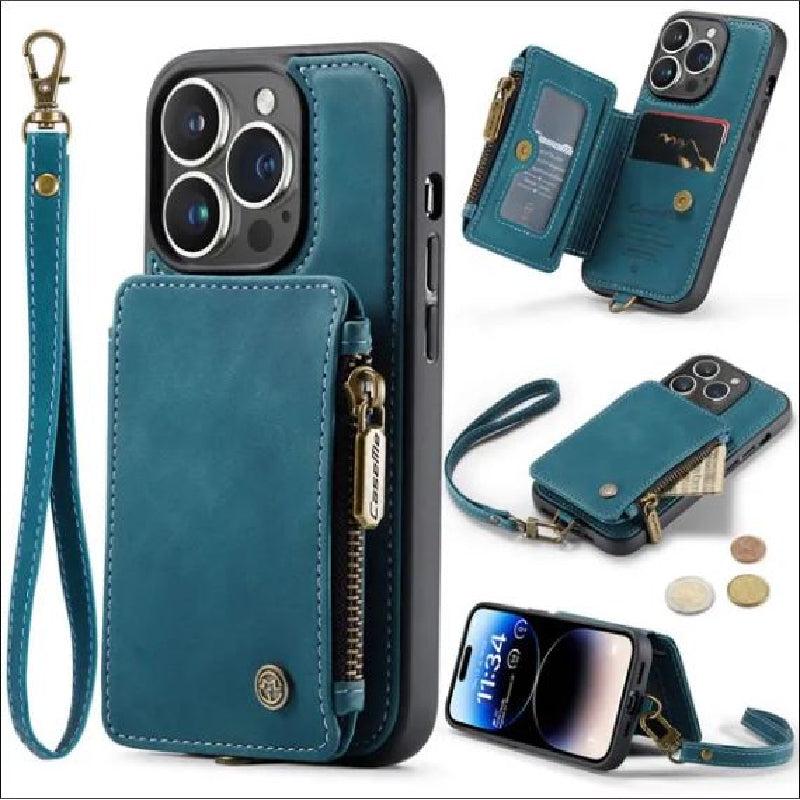 Elevate Your Style and Protection with the Caseme Leather Wallet Covers for Apple iPhone