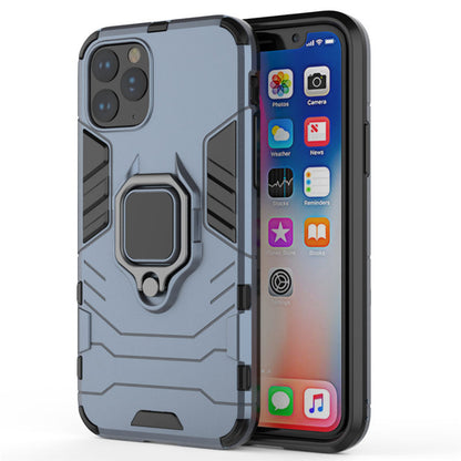 Ultimate Protection: Shock Proof Armor Ring Case for Apple iPhone